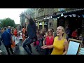 Govinda Prabhu Chants Hare Krishna with Harinama Ruci at Edinburgh Fringe Festival - Day 2