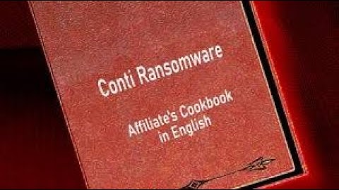 Latest Conti ransomware 2021 || #rkhacking