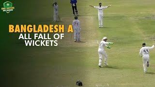 Fall of Bangladesh A Wickets vs Pakistan Shaheens | Day 1 | Second Four-Day Match, Darwin 2024