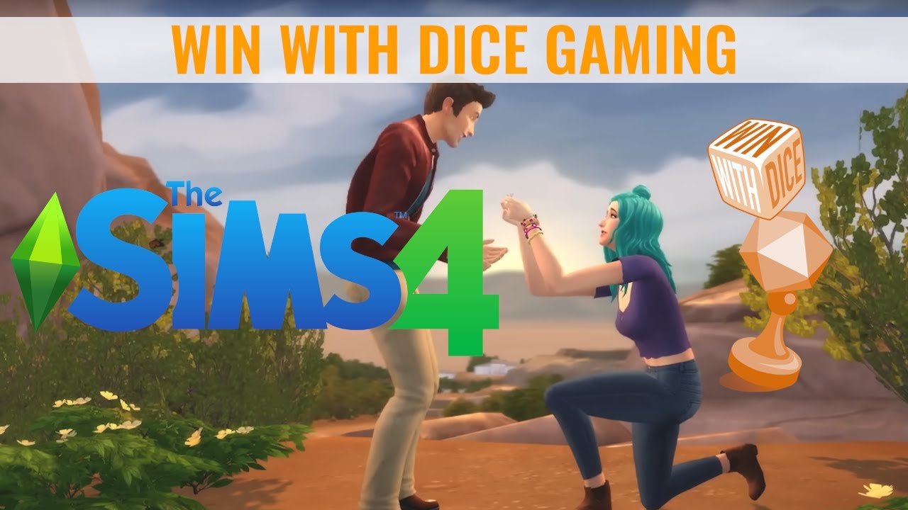 First Time Playing The Sims 4! || Win With Dice Gaming Live - The Sims