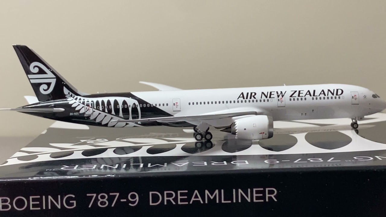 AIR NEW ZEALAND Boeing 787-9 ミニチュア 新品未開封 AIR NEW ZEALAND Boeing 787-9 ミニチュア 新品未開封 AIR NEW