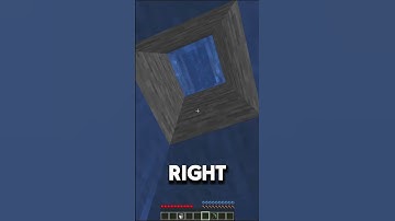 never trust a minecraft noob trap 😱 #shorts