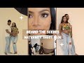 BEHIND THE SCENES | MATERNITY SHOOT MINI VLOG