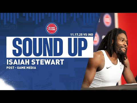 Post-Game Press Conference: Isaiah Stewart | Pistons vs Pacers | 11.17.2025