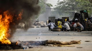 video: Watch: Myanmar security forces continue violent crackdown against protesters