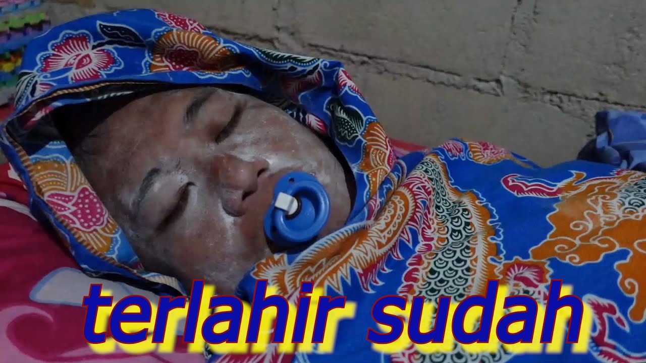 di balik layar drama emak lahiran bayi nya keren