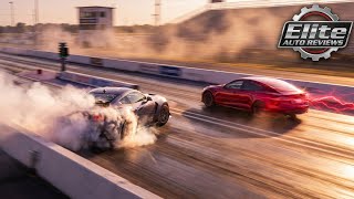Ford Mustang GTD vs Tesla Model S Plaid — America’s Ultimate Muscle vs EV Showdown! 🇺🇸⚡