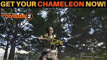 The Division 2 - HOW TO GET THE CHAMELEON EXOTIC AR!