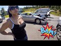 BIKER ASSISTS DRIVERS IN BAD ACCIDENT  - UNUSUAL, SCARY, EPIC  & ANGRY MOTO MOMENTS  Ep.116