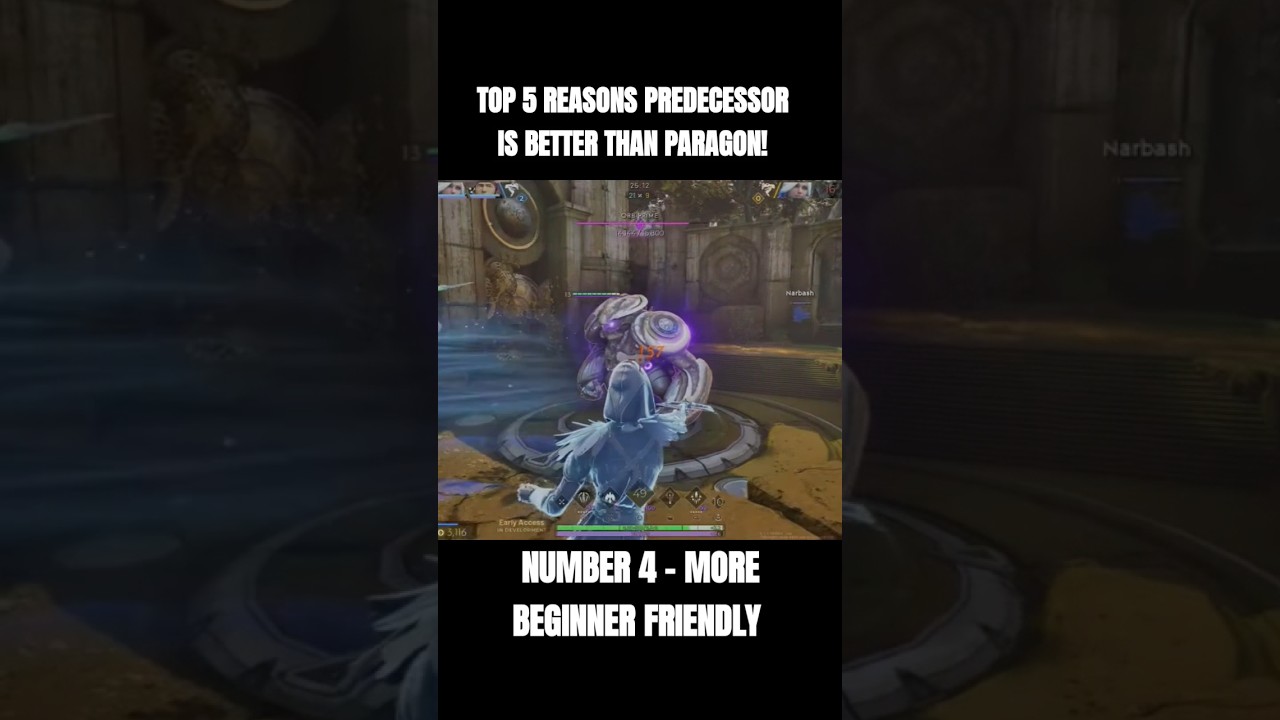 Top 5 Reasons Predecessor Is BETTER Than Paragon! [Number 4] 
