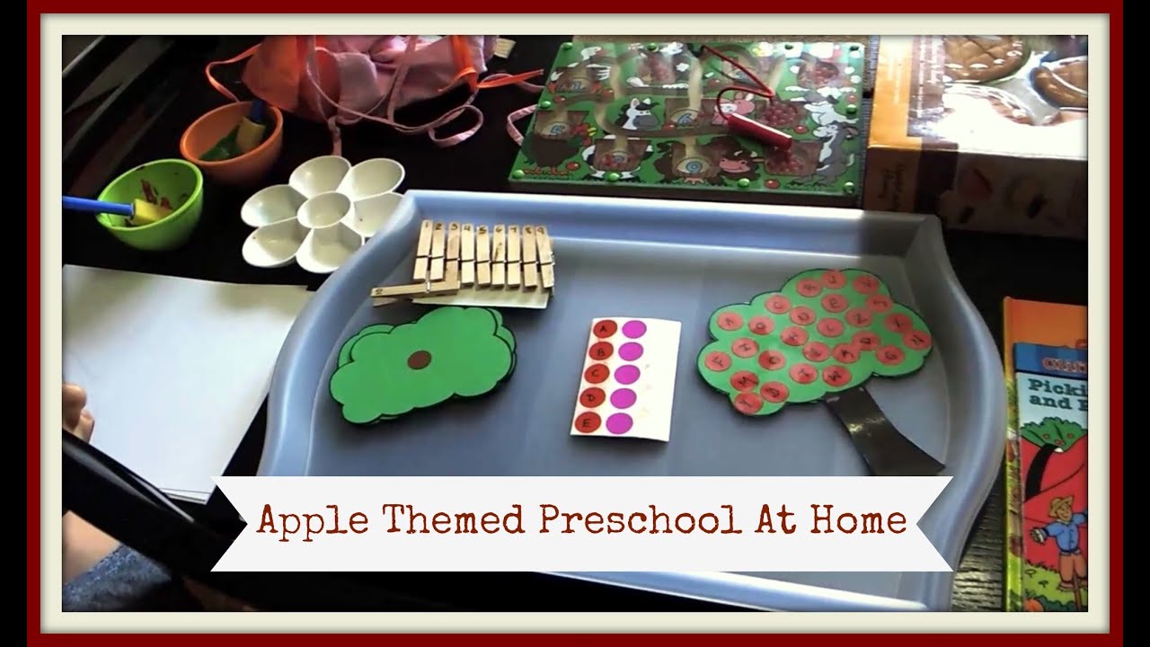 Preschool At Home | Apple Activities