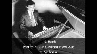 J. S. Bach - Partita n. 2 in C Minor BWV 826 - 1. Sinfonia (1/6)
