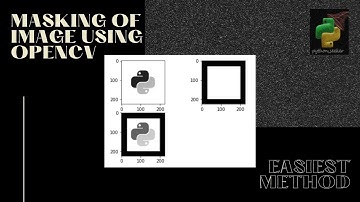 Masking of image using opencv in python #opencv #imageprocessing #python #python_seeker