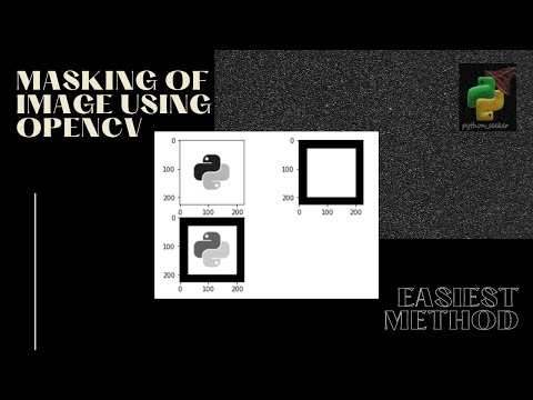 Masking of image using opencv in python #opencv #imageprocessing #python #python_seeker