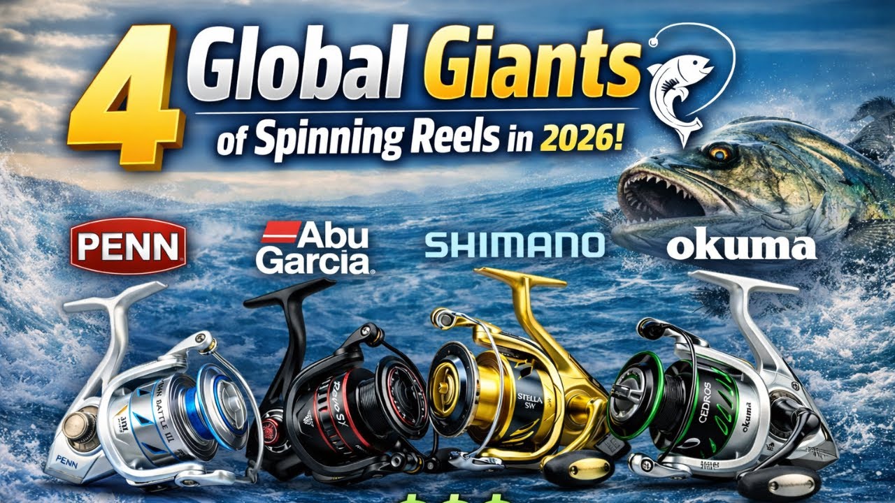 4 мировых гиганта рыболовной отрасли, которые будут доминировать на рынке спиннинговых катушек в ...