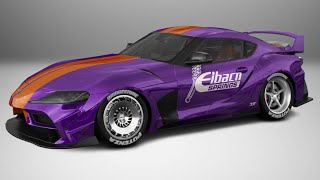 3DTuning GR Supra Customisation Need For Speed Heat Style