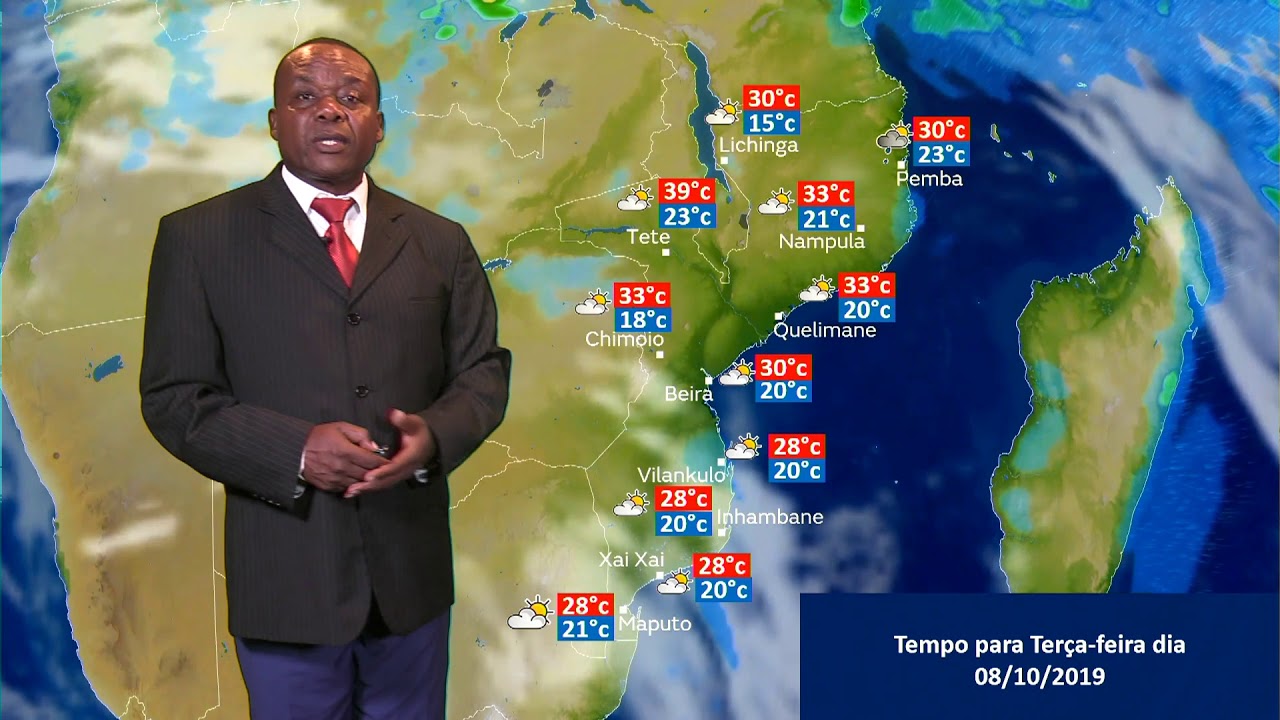 INAM Previsao de Tempo 08 10 2019