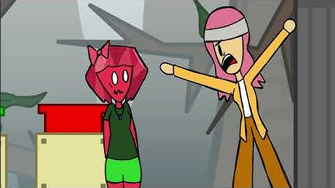 Ruby Presses The Button (BFDI animatic)