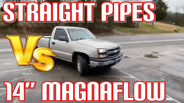 Chevy/GMC 4.8L V8: 14 INCH MAGNAFLOW Vs STRAIGHT PIPES!