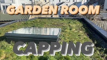 Code 5 Lead Capping To A Garden Room