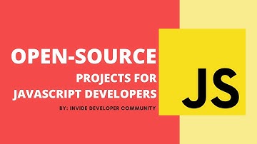Open-source Projects for JavaScript Developers | Invide - Developer Community