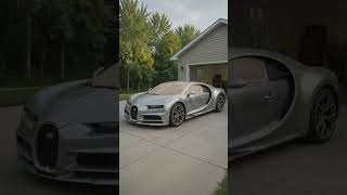 Metabolic Green Bugatti Chiron at a Modern Garage 🚗💚 | Luxury Car Showcase