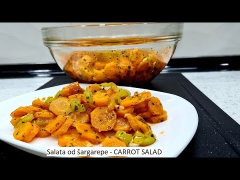 Video: Salata Od Slatke šargarepe Sa Orasima I Pomorandžama