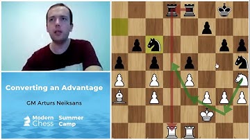 Converting an Advantage - GM Arturs Neiksans