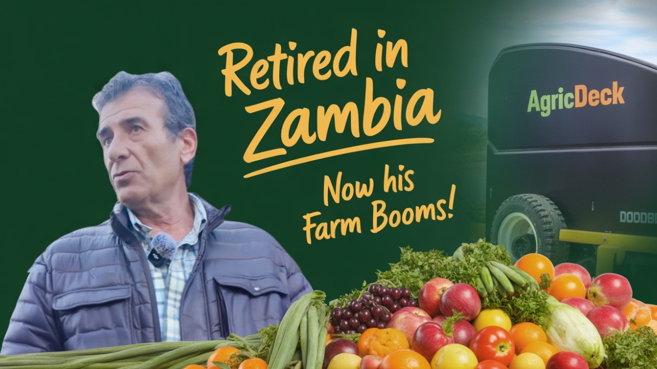 He Retired to Zambia — Now His Farm Hobby Booms! 🇿🇲
