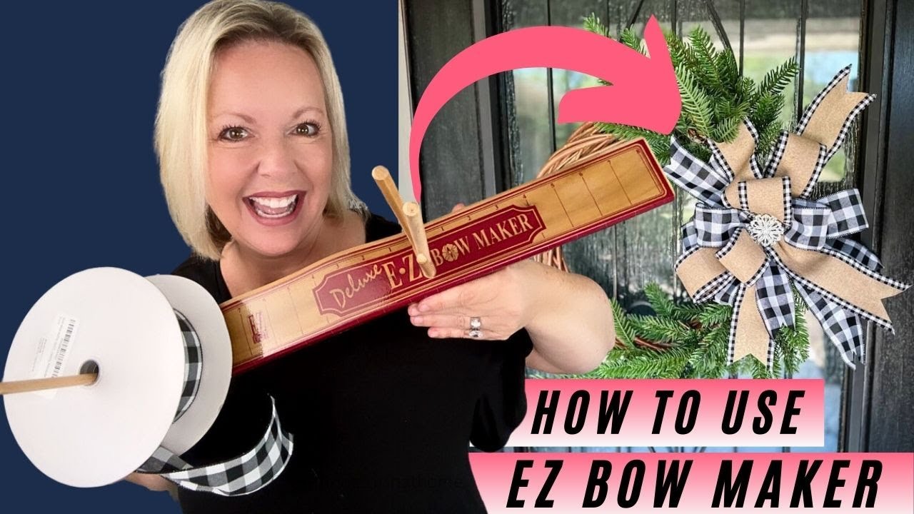 How To Assemble The EZ Bow Maker - How to Make Wreaths - Wreath Making for  Craftpreneurs