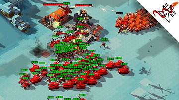 8 Bit Armies - 1vs1vs1 Multiplayer Gameplay