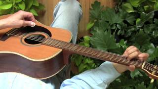 One finger guitar chords for left-handed beginners chords
