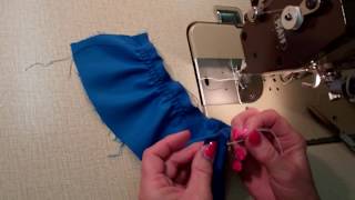 【suzen】Lips shirring hook top Shirring with elastic thread in bobbin - Lilo Siegel - YouTube