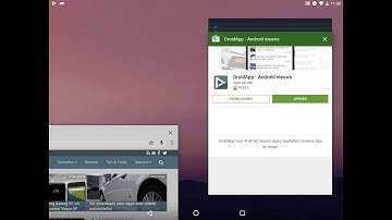 Android N - Multi window ondersteuning