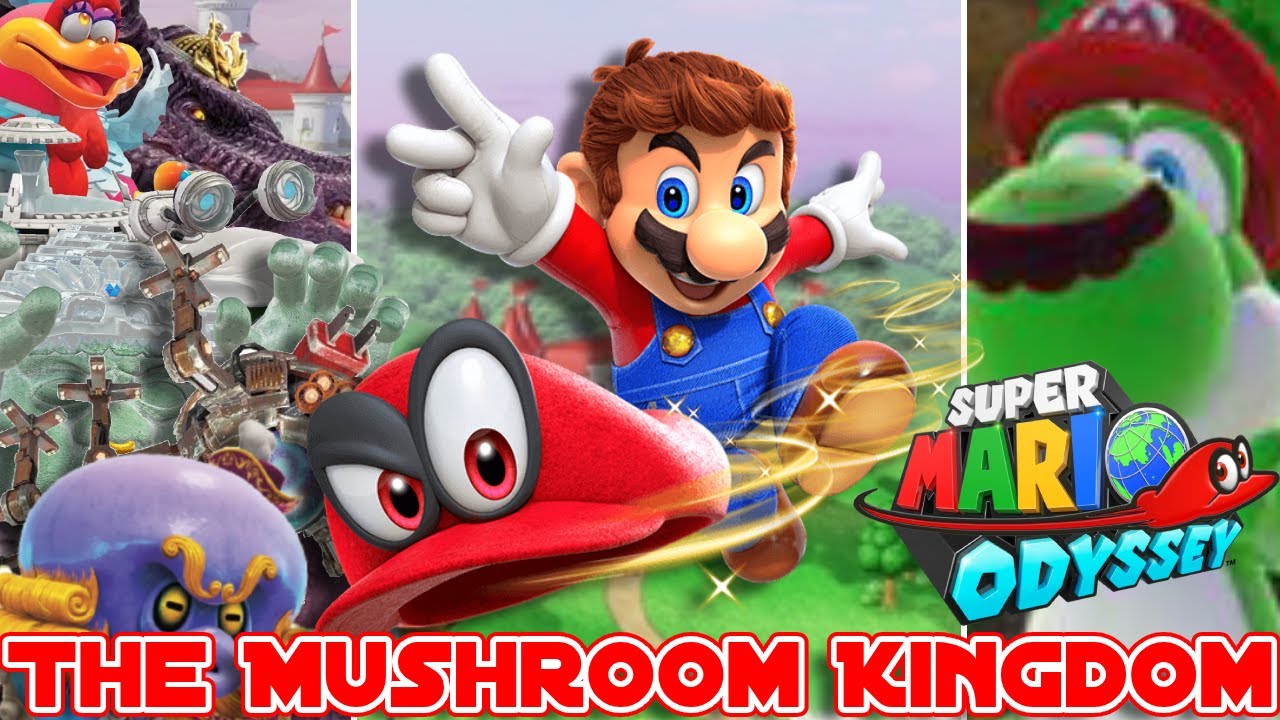 Super Mario Odyssey: Mushroom Kingdom, Exploring Peach's Castle and all ...