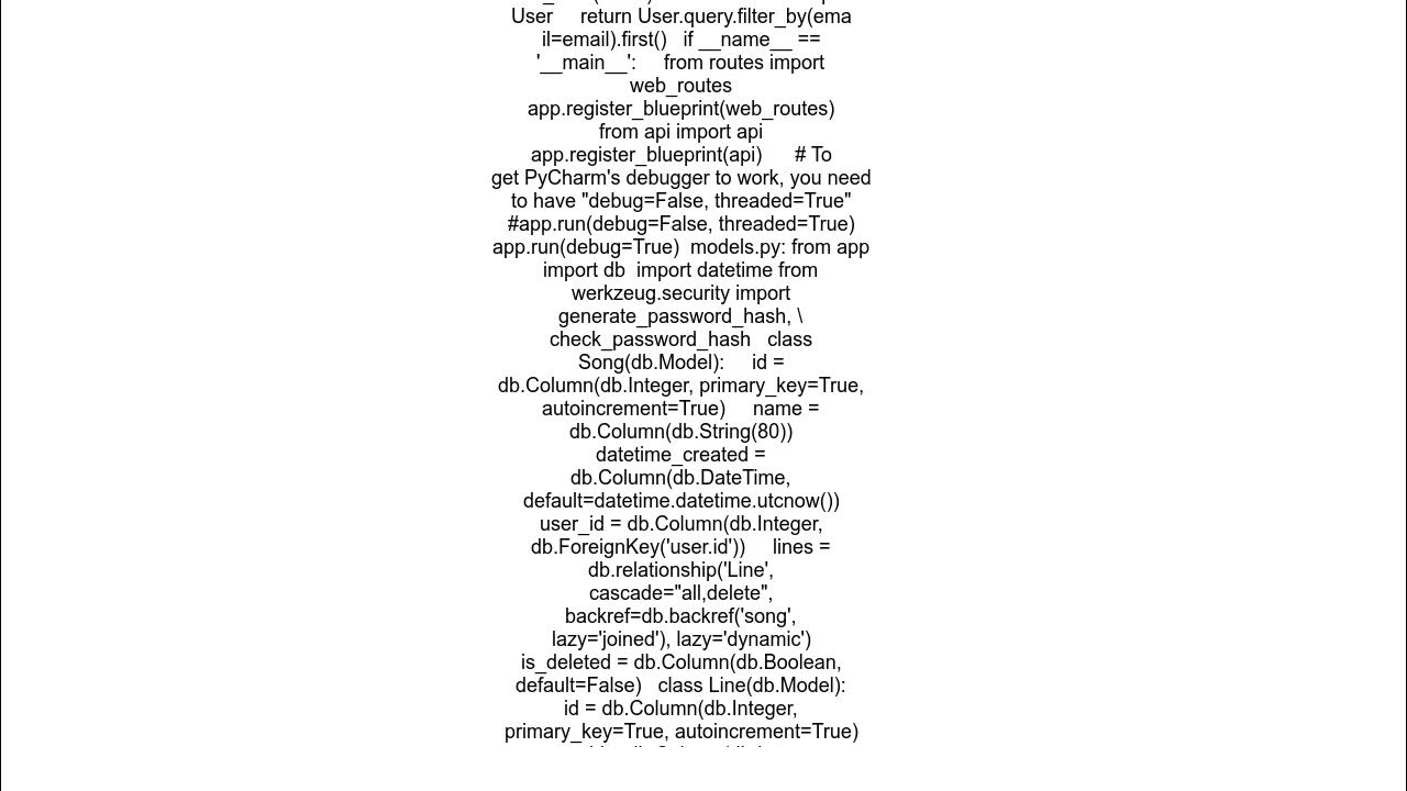 Sqlalchemy exc operationalerror sqlite3 operationalerror no such table