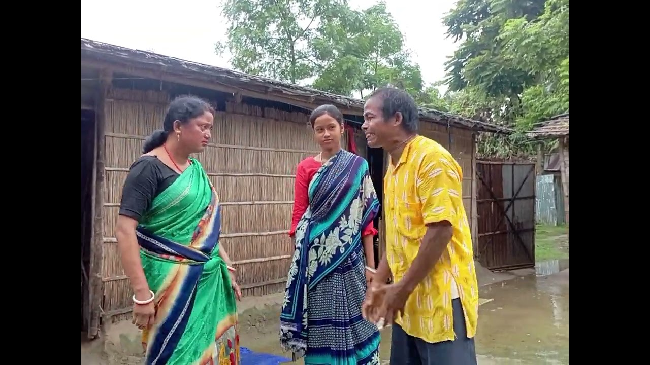 শাশুড়ি বউয়ে ঝগড়া করি বউ আসিল বাপোক ধরি