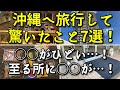 沖縄へ旅行して驚いたこと7選!〜那覇市を中心に〜【旅行・観光・街歩き】
