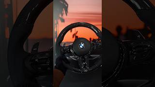 BMW Steering Wheel Upgrade 🔥 Carbon Fiber Interior Transformation