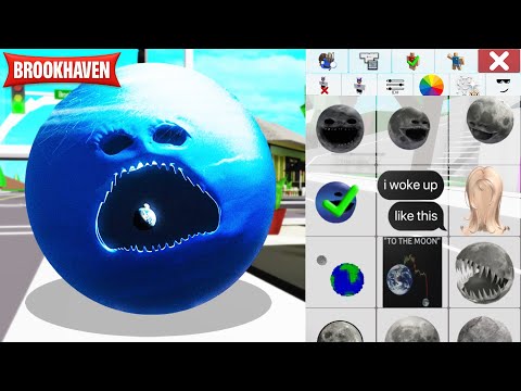 How to Make THE MOON WOKE UP NEPTUNE in Brookhaven