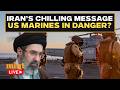 LIVE | ‘Shark Food’ Warning: Iranian Military Issues Chilling Message to U.S. Marines | Trump | Iran
