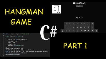 C# Hangman Tutorial UWP part1