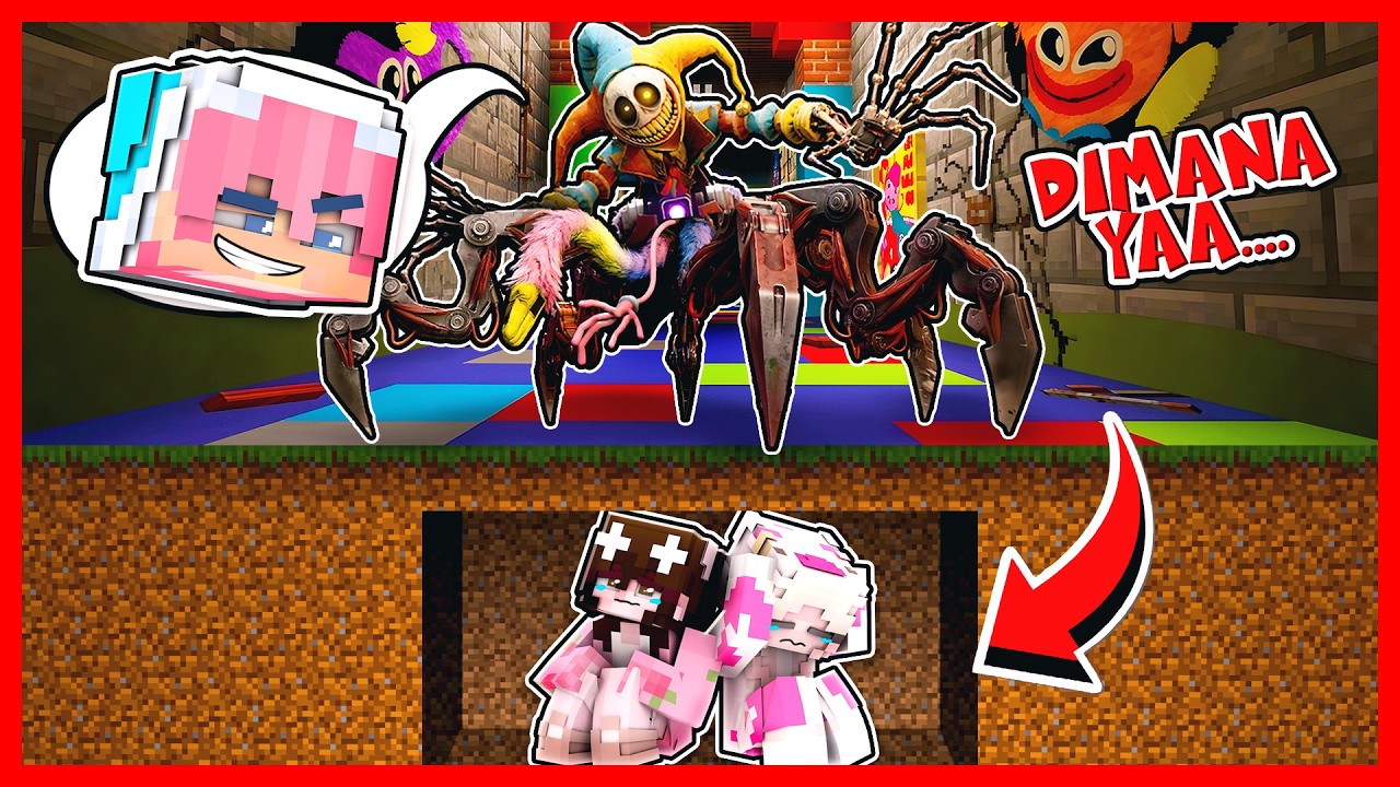 HIDE AND SEEK TAPI ATUN BERUBAH MENJADI PROTOTYPE POPPY PLAYTIME CHAPTER 5 !! Feat @MOMON