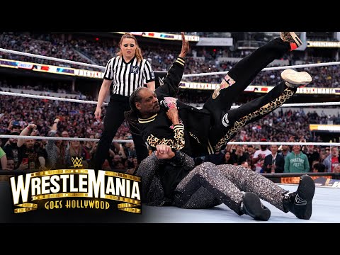 Snoop Dogg delivers a People’s Elbow to The Miz!: WrestleMania 39 Sunday Highlights