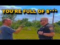 Worker Owns Cop After Getting Accused Of Property Damage