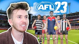 My First Game Of AFL 23 (Gameplay)