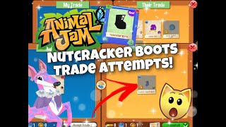 Nutcracker Boots Trade Attempts AJPW Trading