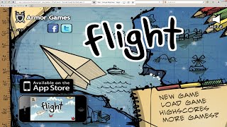 How to play flash in 2023 - Highlights playing FLIGHT by Armor Games SWF