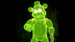 Radioactive Freddy FNAF Animatronic Movement Test
