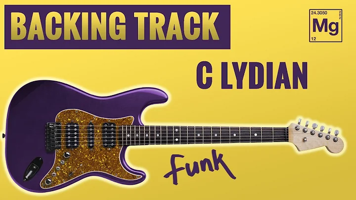 BACKING TRACK - C LYDIAN - Funk - 115 bpm